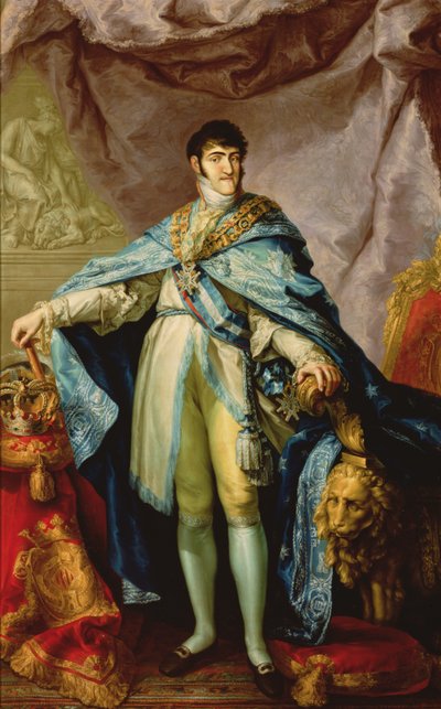 Ferdinando VII (1784-1833) di Borbone, 1808-11 da Vicente Lopez y Portana